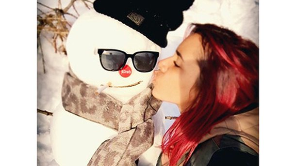 Shy’m : reine des neiges!