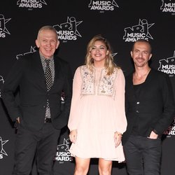 Jean-Paul Gaultier, Louane et Calogero - NRJ Music Awards 2017
