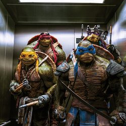 Ninja Turtles: Les Ninja Turtles prennent l'asenceur