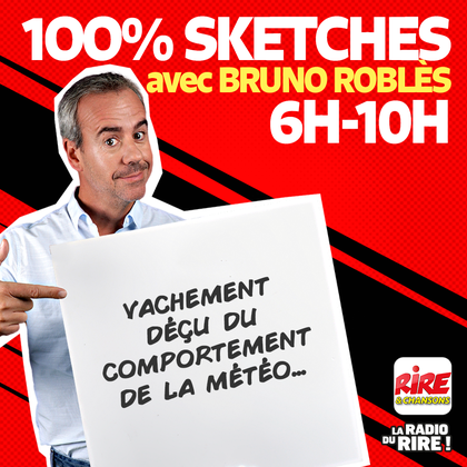 Bruno fait la grenouille de la météo
