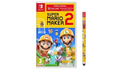 New Super Mario Maker 2 Edition limitée et son stylet