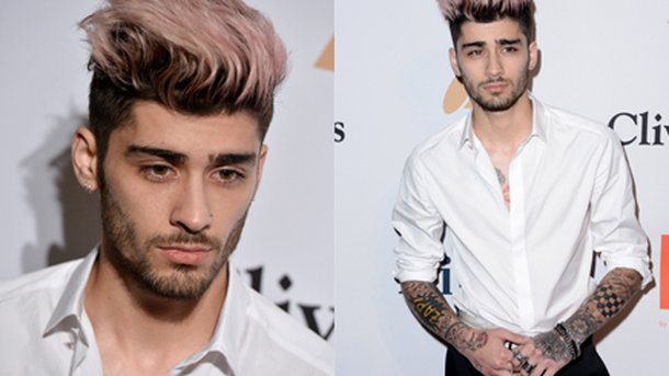 Zayn Malik : les cheveux roses pour la Saint Valentin!