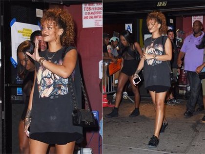 Rihanna au concert de Travis Scott