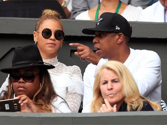 Beyoncé et Jay Z à Wimbledon 