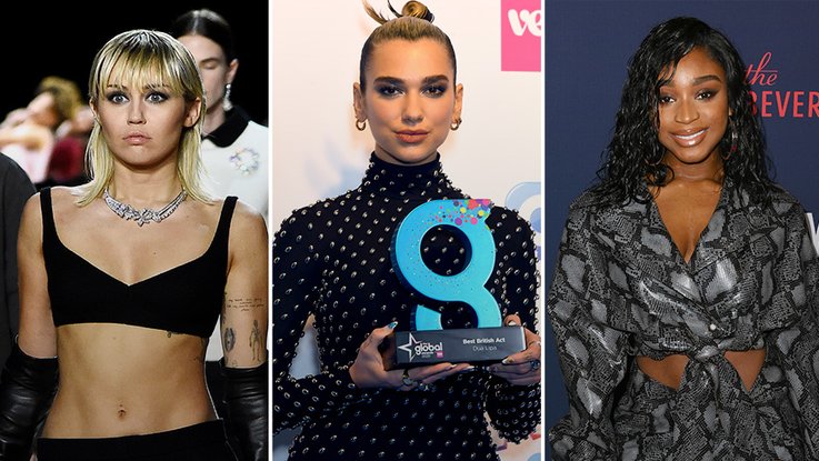 Miley Cyrus, Dua Lipa et Normani