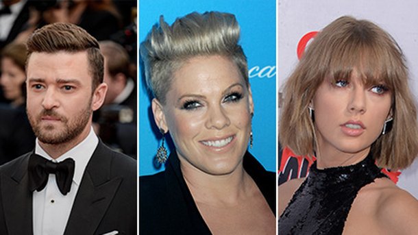 Justin Timberlake, Pink, Taylor Swift… : les stars sont fans des J.O!