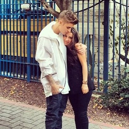 Justin Bieber et sa maman