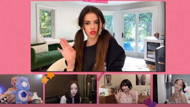 Selena Gomez et Blackpink chantent sur Zoom pour la lyric video de «Ice Cream»