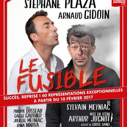 Le fusible avec Stéphane Plaza et Arnaud Gidoin aux BOUffes Parisiens 2017 affiche hd avec Rire & Chansons