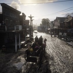 Red Dead Redemption 2 flatte constamment la rétine, grâce à une patte artistique éblouissante.