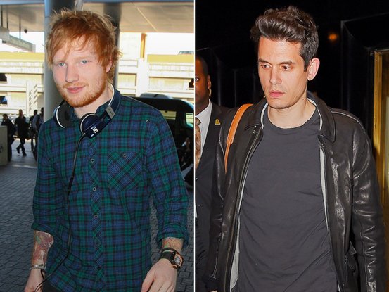 Ed Sheeran et John Mayer