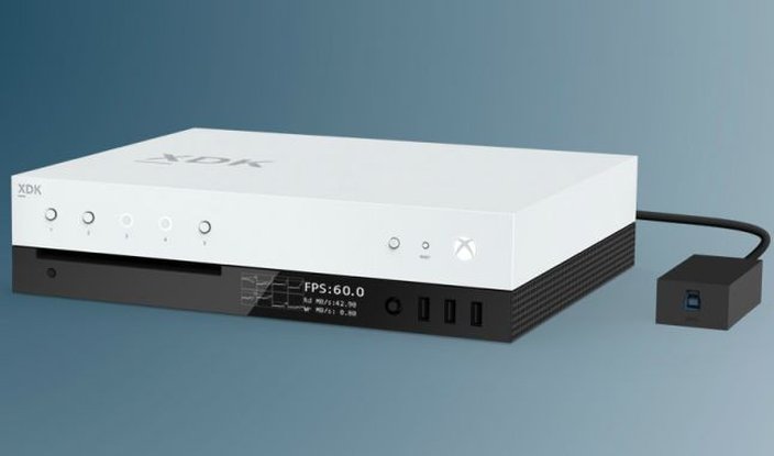 Jeux vidéo Xbox scorpio dev kits envoyés