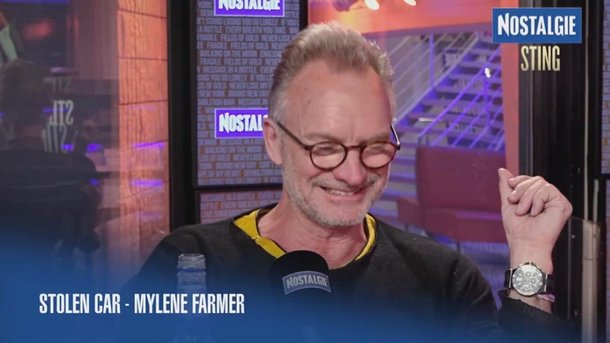 Sting choisit la musique de Nostalgie : Stolen Car - MYLENE FARMER