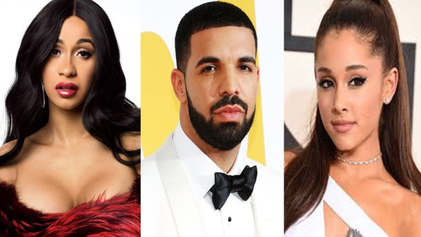 Cardi B, Drake, Ariana Grande: retour sur les sorties d’albums internationaux en 2018!