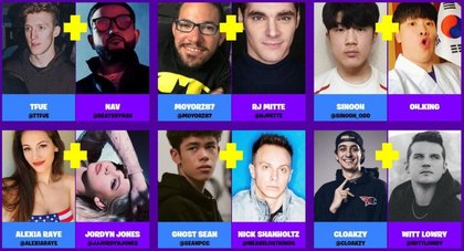 Les équipes du Tournoi Pro-Am