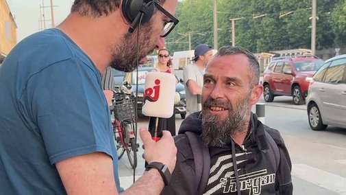 Niko en scooter vs Yoann le biker !