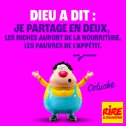Citation de Coluche : les riches et les pauvres
