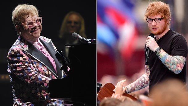 Les infos du Réveil Chérie : Ed Sheeran va sortir un titre de Noël avec Elton John !