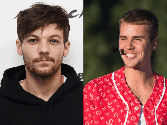 Louis Tomlinson et Justin Bieber
