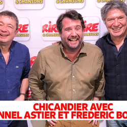 le billet de Chicandier - 1 heure avec Lionnel Astier et Frédéric Bouraly - photo