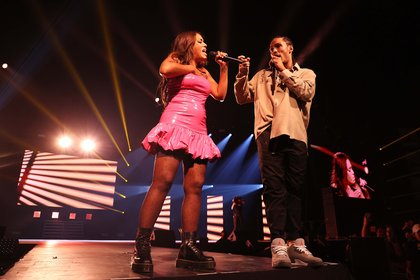 Amel Bent et Hatik - NRJ Music Tour de Paris 2021