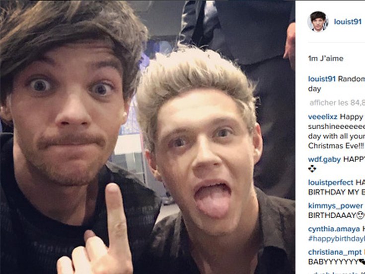 Louis Tomlinson et Niall Horan