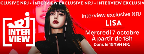 Lisa en interview exclusive dans le 16/19 NRJ ! - antenne