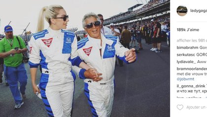 Lady Gaga en IndyCar