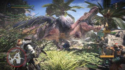 Capture de Monster Hunter World sur PC