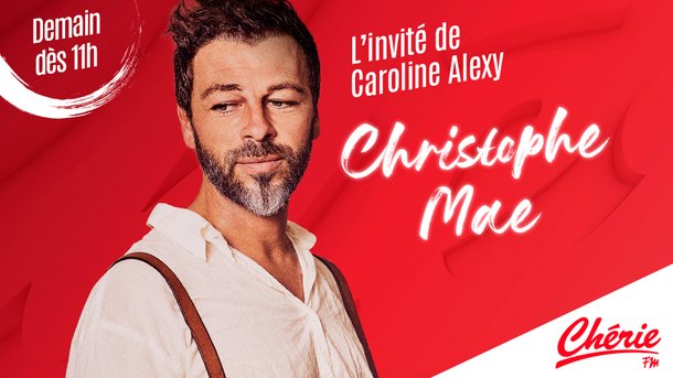 Christophe Maé invité de Caroline Alexy sur Chérie FM