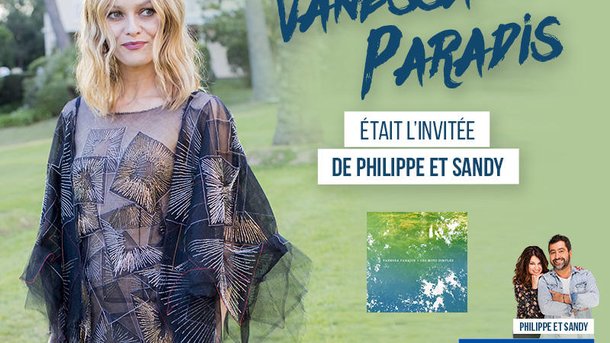 Vanessa Paradis était l'invitée de Philippe et Sandy sur Nostalgie