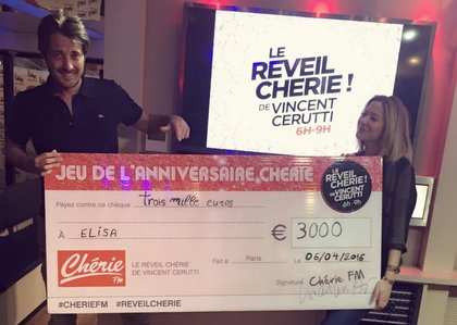 6 avril 2016 - Le Réveil Chérie de Vincent Cerutti
