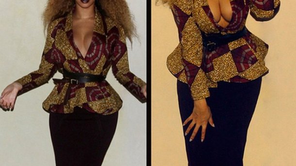 Beyoncé : crinière et decolleté!