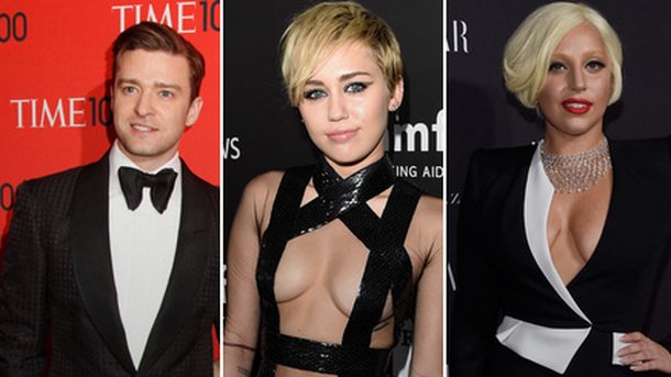 Lady Gaga, Miley Cyrus, Justin Timberlake : unis par une légende