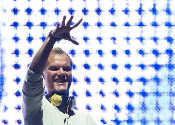 Avicii performs live at Rock in Rio festival in Lisboa