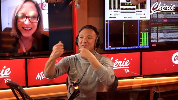 Marion a joué ce matin dans Le Réveil Chérie au Jackpot Chérie FM