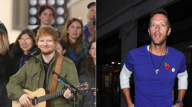Ed Sheeran, le regret de sa vie : avoir pincer les fesses de Chris Martin