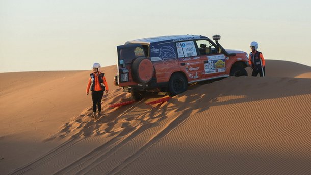 Vendredi 10  mars : Étape 2, passer les dunes « quoiqu’il en coute » … pas le choix !
