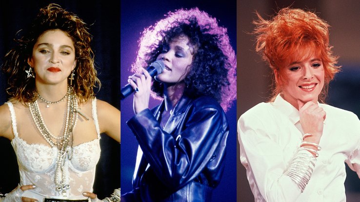 Madonna, Whitney Houston, Mylène Farmer... Retour sur leurs tubes des années 80 !