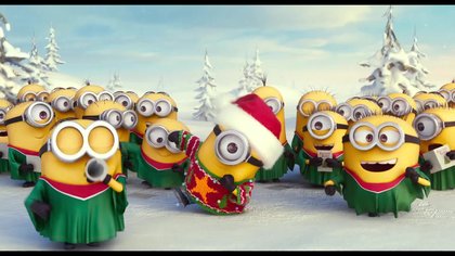 Les Minions vous souhaitent de bonnes fêtes !