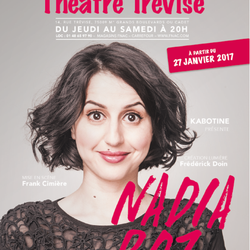 Nadia Roz - Theatre Trévise - affiche - Rire & Chansons