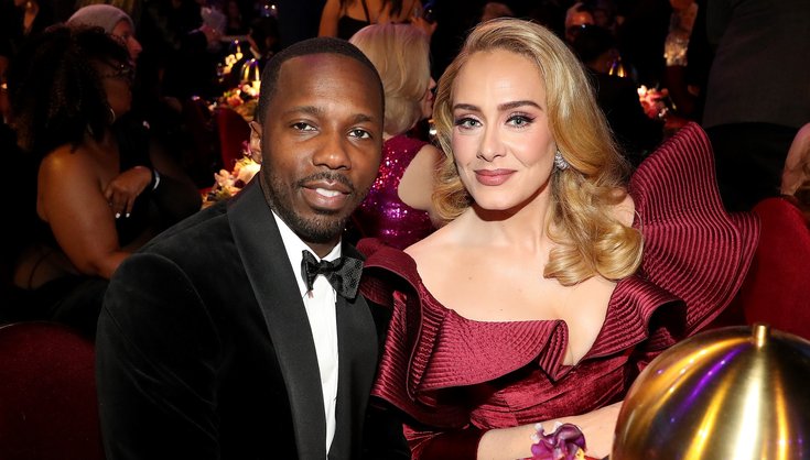 Rich Paul et Adele, 65e Grammy Awards, 5 février 2023
