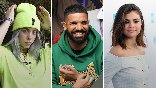 Billie Eilish chante dans son salon, Drake présente son fils, Selena Gomez donne des conseils…Découvrez les bonnes nouvelles de la journée!