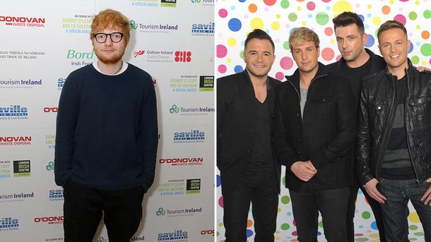 Ed Sheeran a collaboré avec le groupe Westlife