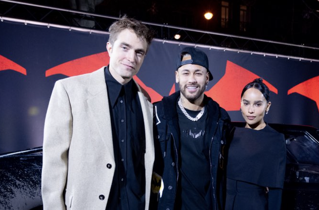 Robert Pattinson, Zoë Kravitz, Neymar