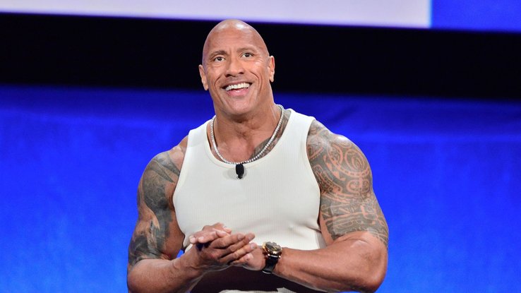 Dwayne Johnson à Las Vegas, 2024