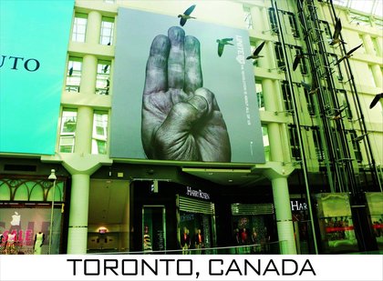 Le signe de ralliement à Toronto