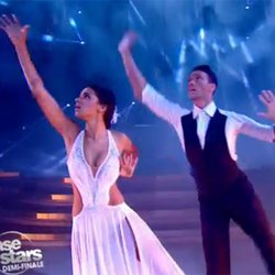 Shy'm et Maxime Dereymez sur Danse avec les Stars: une prestastion qui emeut tout le monde