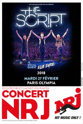 The Script en concert avec NRJ