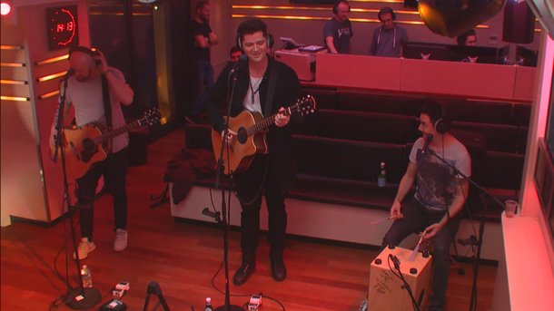 The Script en live chez Double F sur NRJ!